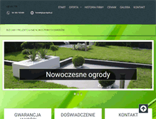 Tablet Screenshot of ogrodypila.pl